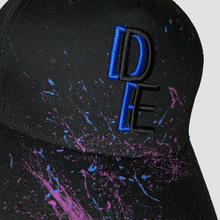 Load image into Gallery viewer, Signature Paint Splatted Distressed Baseball Cap - Deep End
